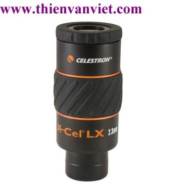 Thị kính thiên văn Celestron X-Cel LX 2.3 mm Fully Multi-Coated Lens